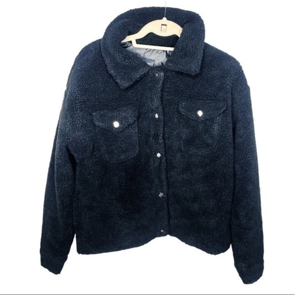 Jason Maxwell Jackets & Blazers - Jason Maxwell Fleece Jacket Black Size Medium